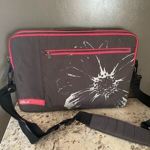EUC 15” laptop bag with adjustable strap